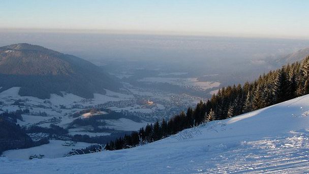 Горнолыжный курорт Рупольдинг в Баварии