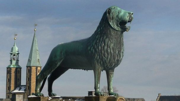 Брауншвейгский лев в Нижней Саксонии