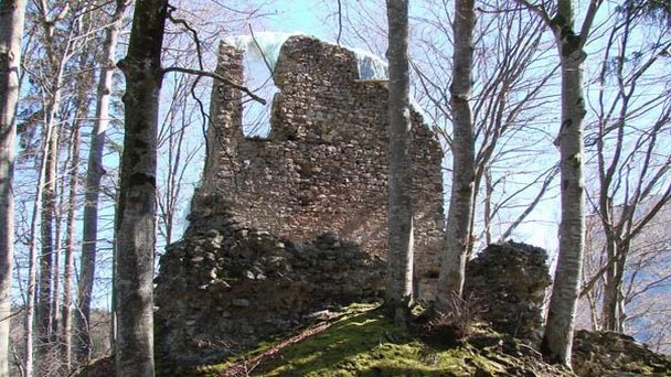 Развалины Ягдбург в Берне