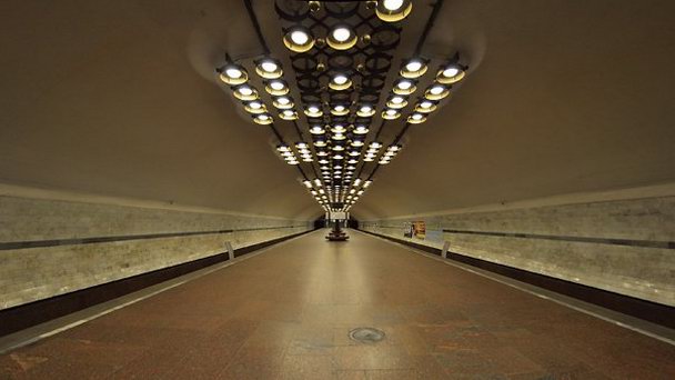 Станция метро Заельцовская в Новосибирске