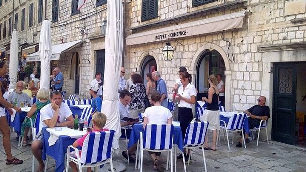 Ресторан Kamenice в Дубровнике