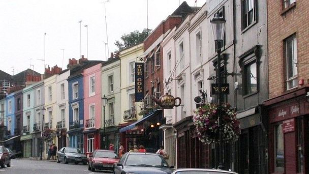 Район Ноттинг-Хилл в Лондоне