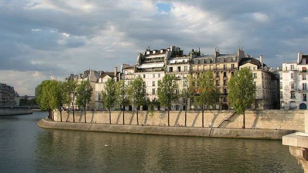 Остров Сен Луис в Париже