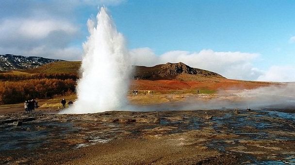 Великий Гейзер в Южной Исландии