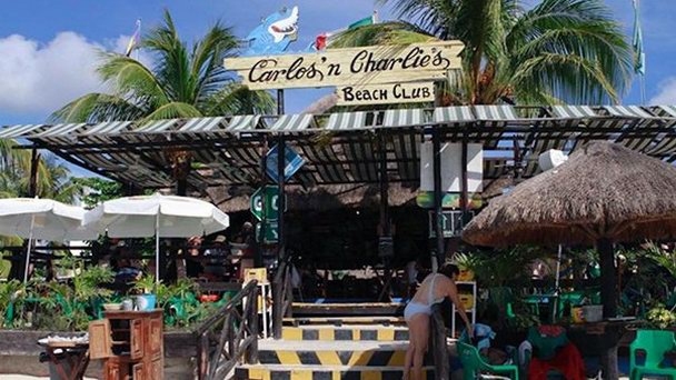 Пляжный клуб Carlos` n Charlie`s в Кинтана-Роо