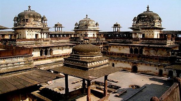 Форт Орчха в Мадхья-Прадеше