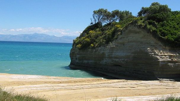 Пляж Сидари на Керкире