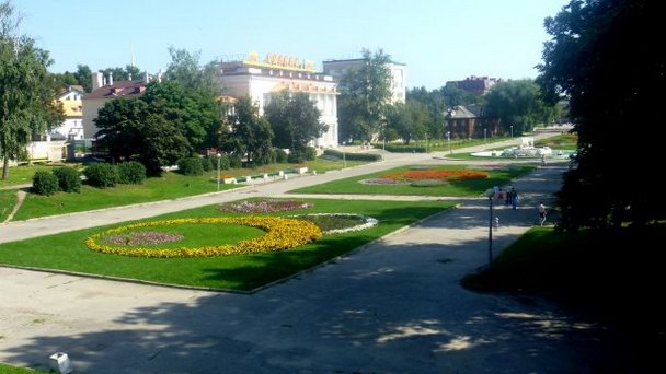 Лыбедский бульвар в Рязани