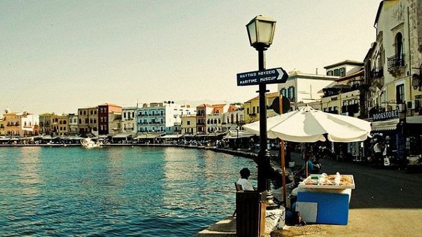 Венецианская гавань на Острове Крит