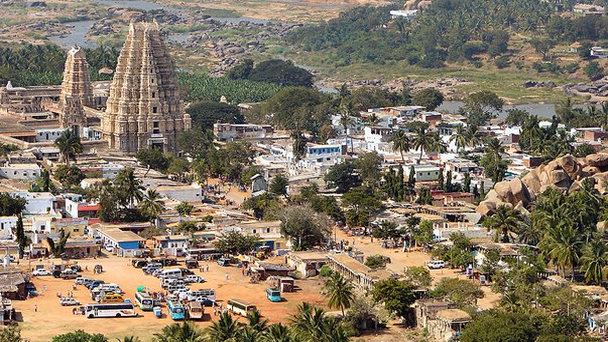 Хампи покинутый город храмов и дворцов в Карнатаке