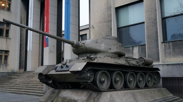Т-34 в Праге