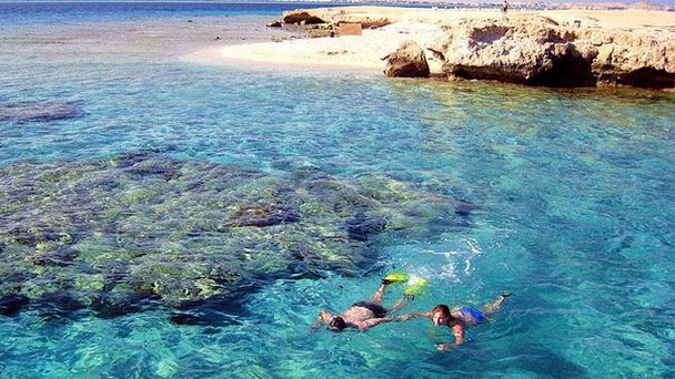 Коралловый остров в Хургаде