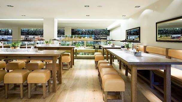 Ресторан Vapiano в Стокгольме