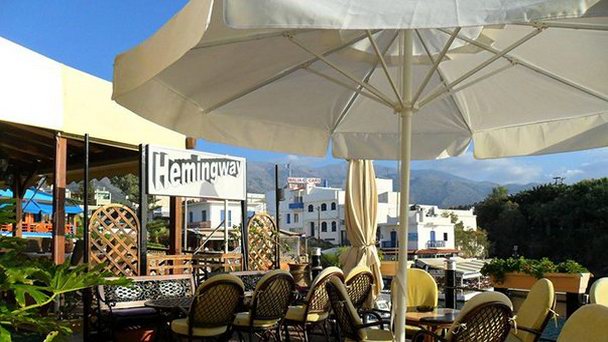 Бар Hemingway на Острове Крит