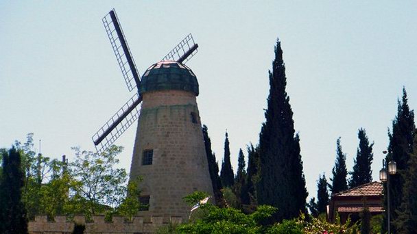 Ветряная мельница Монтефиоре в Иерусалиме Ветряная мельница Монтефиоре в Иерусалиме