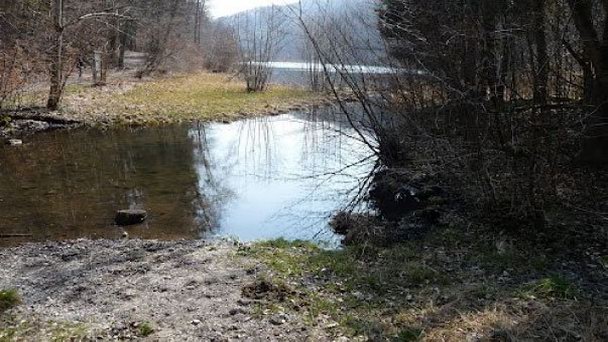 Озеро Egelsee в Баден-Вюртемберге Озеро Egelsee в Баден-Вюртемберге