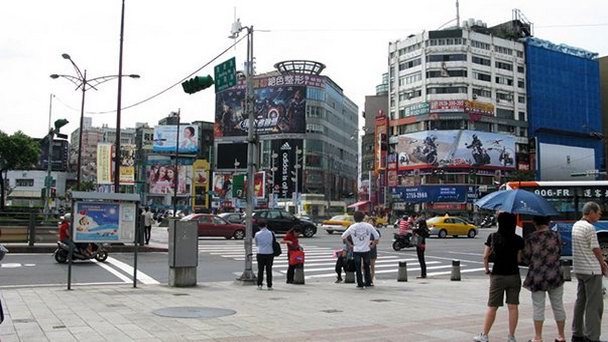 Квартал Си Мен в Тайпее