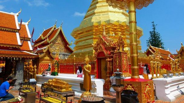 Храм Wat Phra That Doi Suthep в Чианг Маи