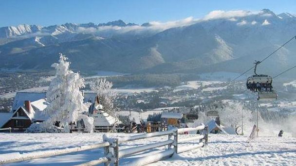 Центр Закопане в Высоких Татрах