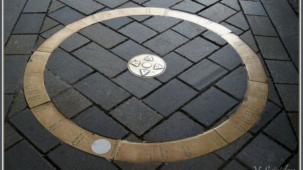 Нулевой километр в Братиславе в Братиславе