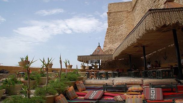 Кафе SidiBouHdid в Хаммамете