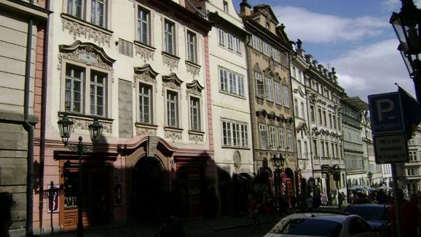 Нерудова улица в Праге