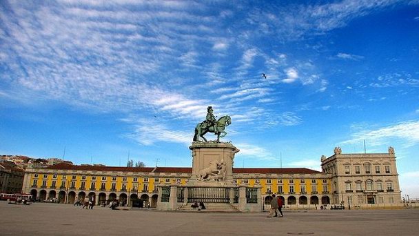 Площадь коммерции в Лиссабоне