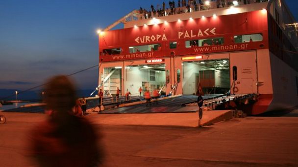 Порт Керкера на Керкире