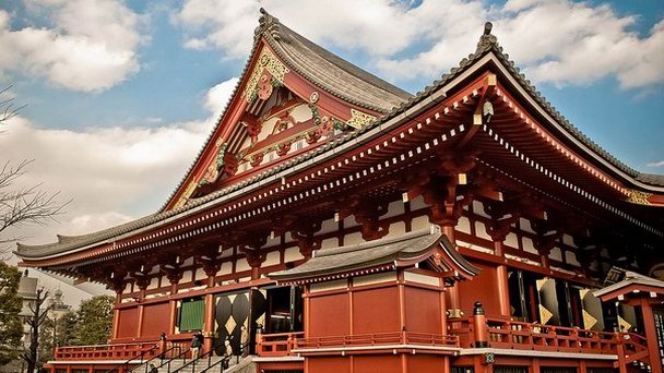 Святилище Асакуса дзиндзя в Токио