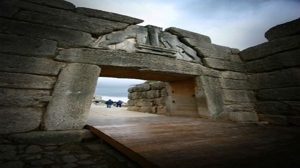 Львиные врата в Афинах