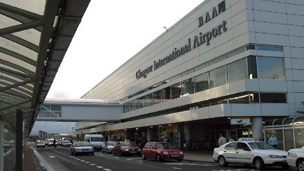 Международный аэропорт Глазго в Шотландии