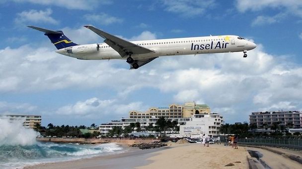 Пляж Махо в Мариго Пляж Махо в Мариго