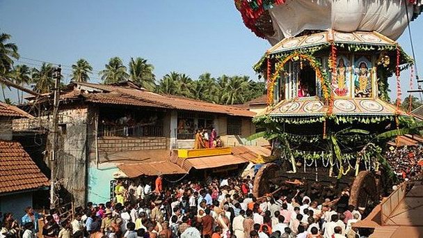 Колесницы Маха Шиваратри (Ночь Шивы) в Карнатаке