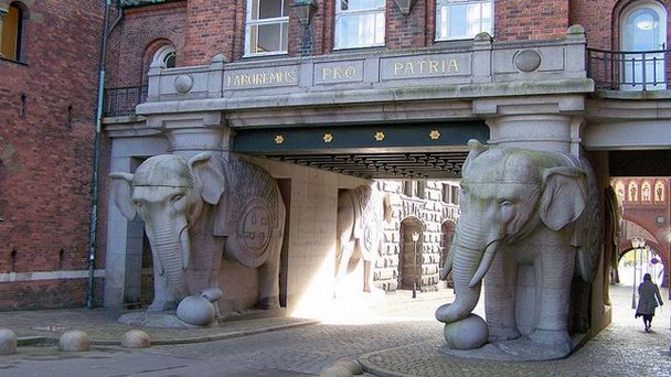 Пивоварня Карлсберг в Копенгагене