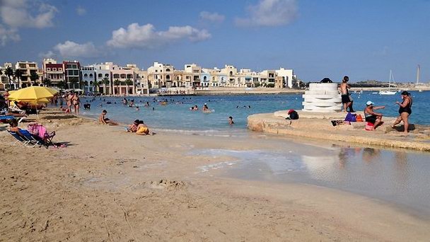 Пляж Претти бэй в Мдине Пляж Претти бэй в Мдине