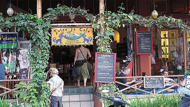 Кафе Juice Ja на Бали