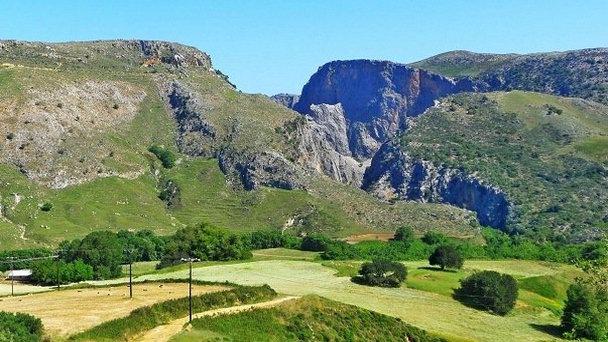Ущелье Прассано на Острове Крит