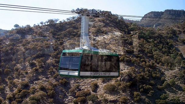 Подвесная канатная дорога Barrancas в Чиуауа