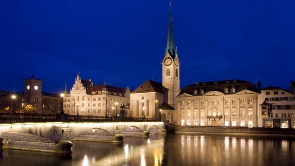 Церковь Фраумюнстер в Цюрихе