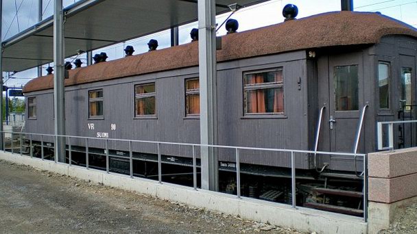 Вагон Маннергейма в Южном Саво