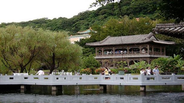 Сад Жишань в Тайпее