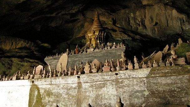 Пещера Пак У в Луанг Прабанге