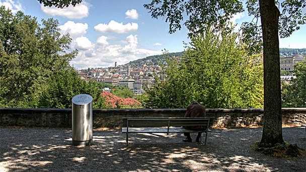 Липовый дворик в Цюрихе