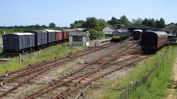 Железнодорожный музей Мангаппс в Англии