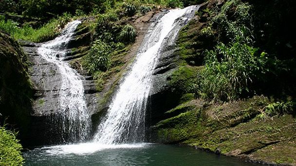 Водопады Конкорд на Гренаде