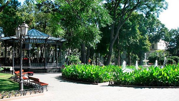Городской сад в Одессе