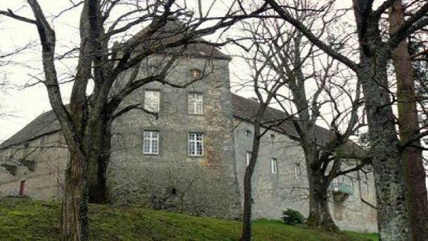 Замок Brandon в Бургундии