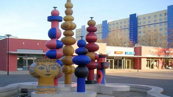 Фонтан Marchenbrunnen в Саксония-Анхальт