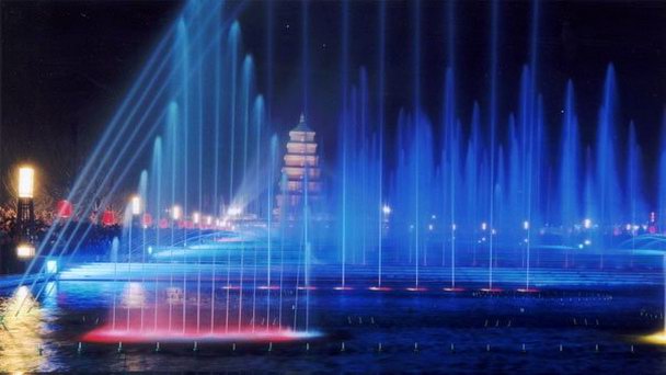 Музыкальный фонтан в Эль-Кувейте