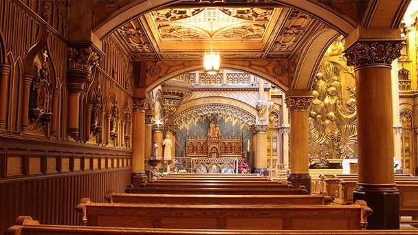 Базилика Нотр-Дам Монреаль